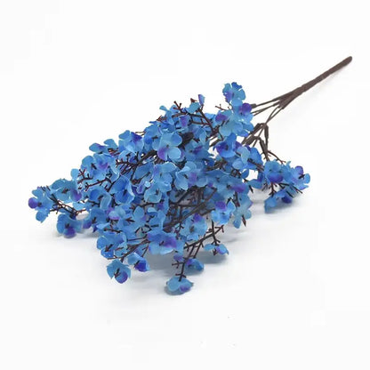 Fleurs artificielles de gypsophile en soie rose en petits bouquets