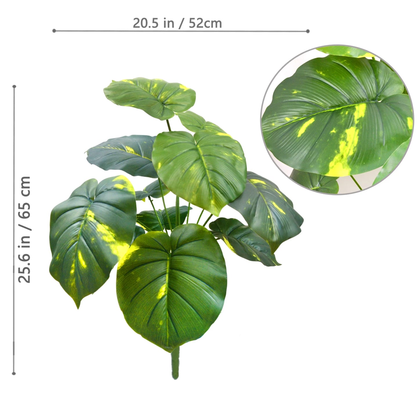 100 cm künstliche Monstera Pothos Alocasia Dekoration