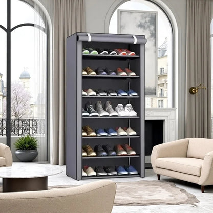 Armoire anti-poussière pour chaussures minimaliste