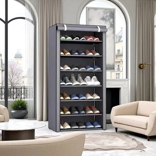 Armoire anti-poussière pour chaussures minimaliste