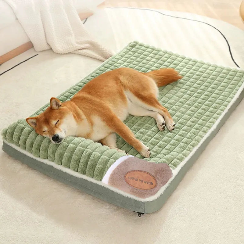 1pc Four Seasons Thick Deep Sleep Pet Bed