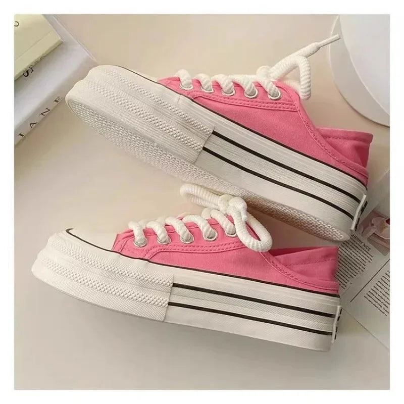Women's Platform Chunky Thick Sole Sneakers