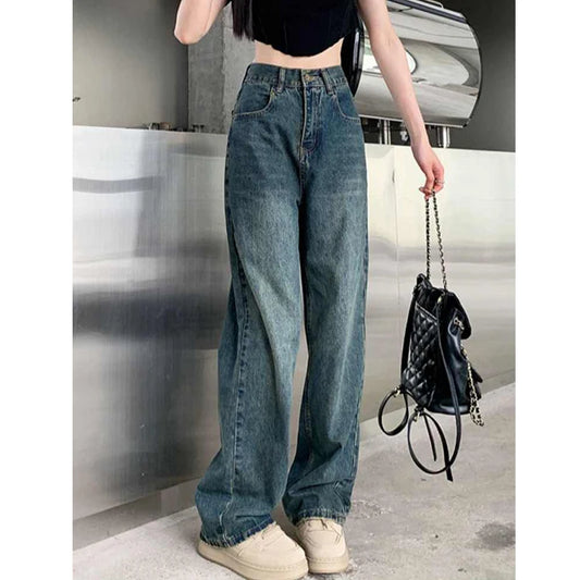 High Waisted Wide Leg Jeans for Women