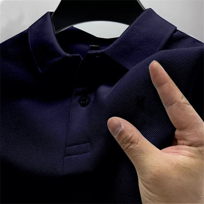High-End Summer Polo Shirt for Men