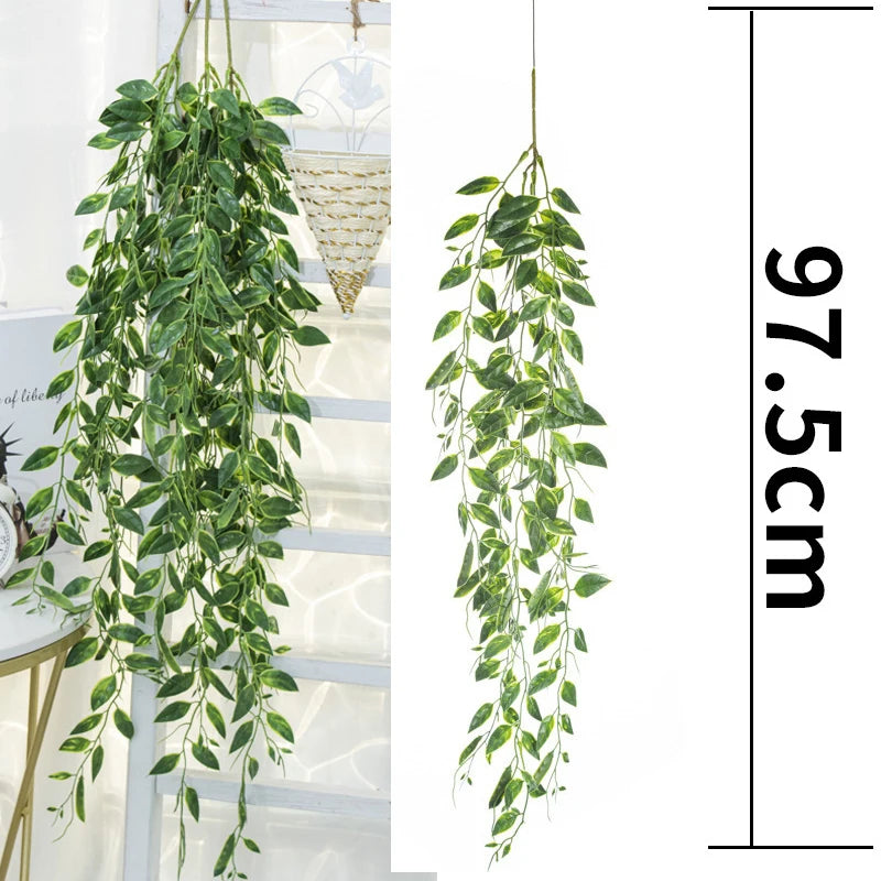 Artificial Green Ivy Vine Hanging Leaf Home Decor