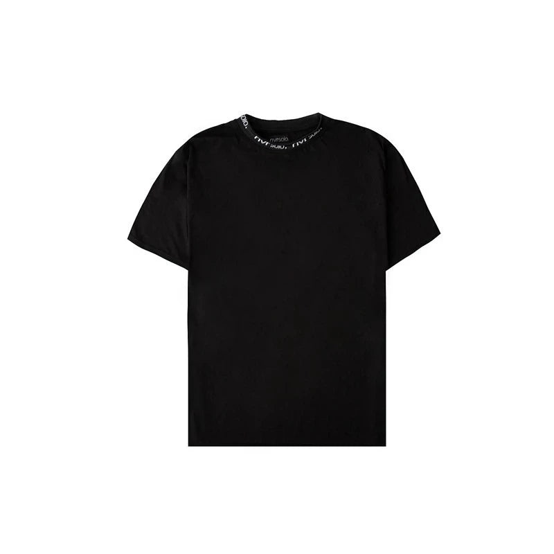 T-shirt slim fit en coton à manches courtes pour hommes