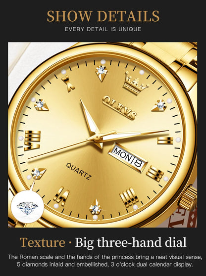 Original Luxury Diamond Couple Watches