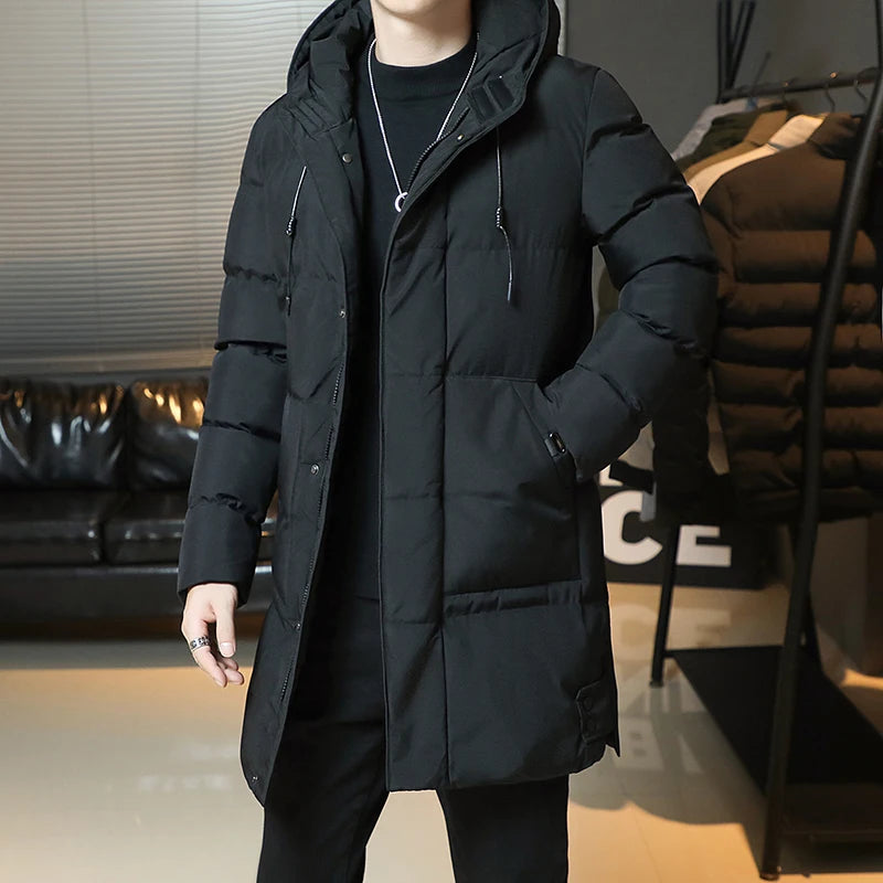 Men's Thick Warm Winter Parka Jacket