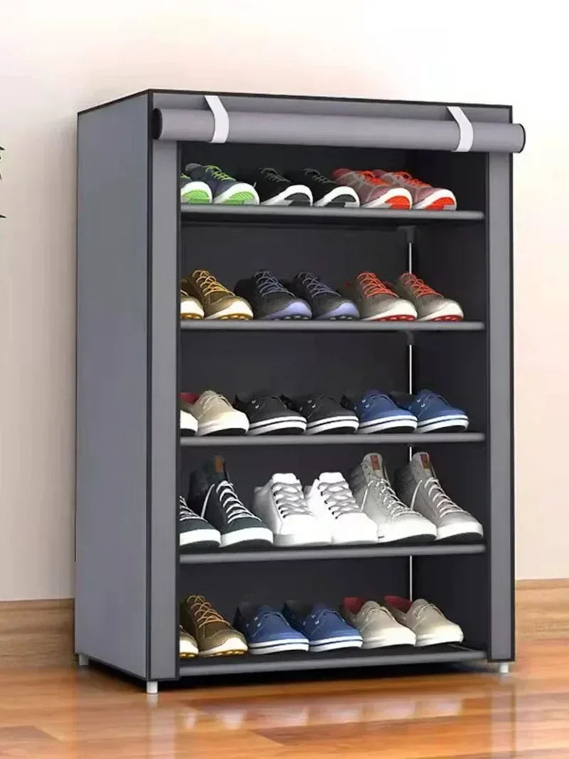 Armoire anti-poussière pour chaussures minimaliste