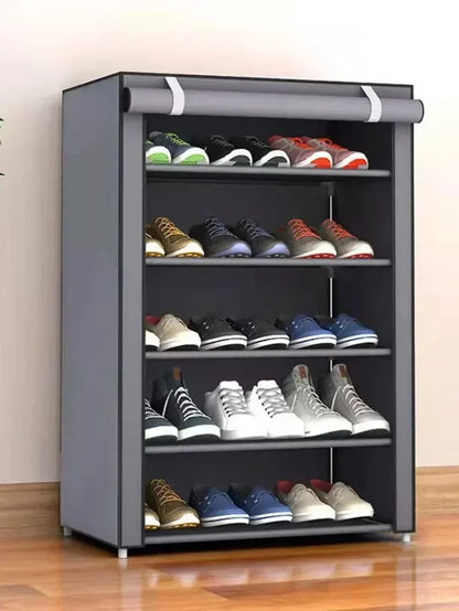 Armoire anti-poussière pour chaussures minimaliste