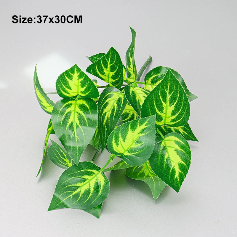 Artificial Palm Leaves Wall Decor Garden Decoration