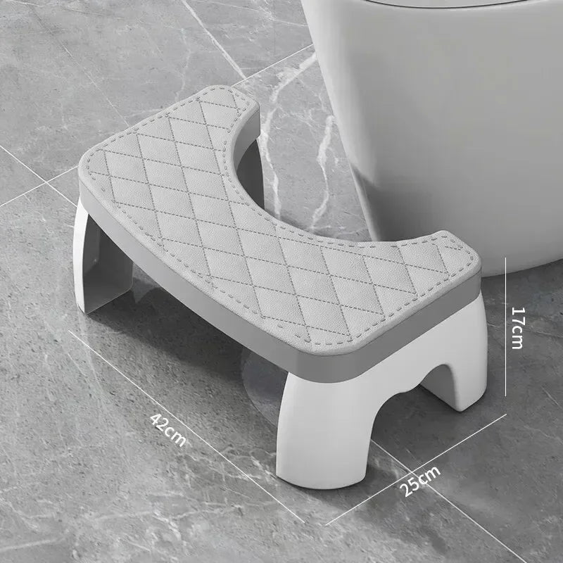 Removable Non-Slip Toilet Squat Stool for Adults