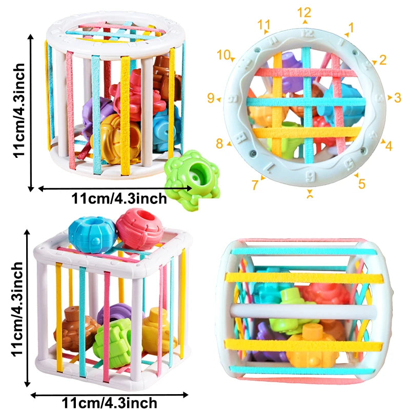 Blocs colorés de différentes formes – Jouets éducatifs