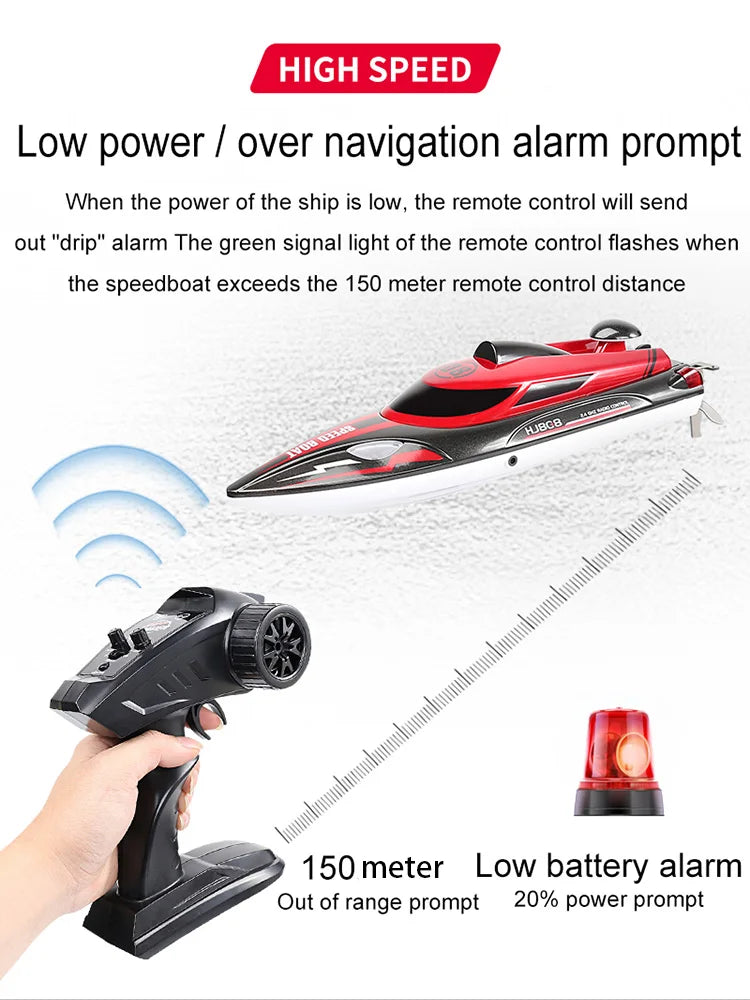 High-Speed Remote Control Racing Boat