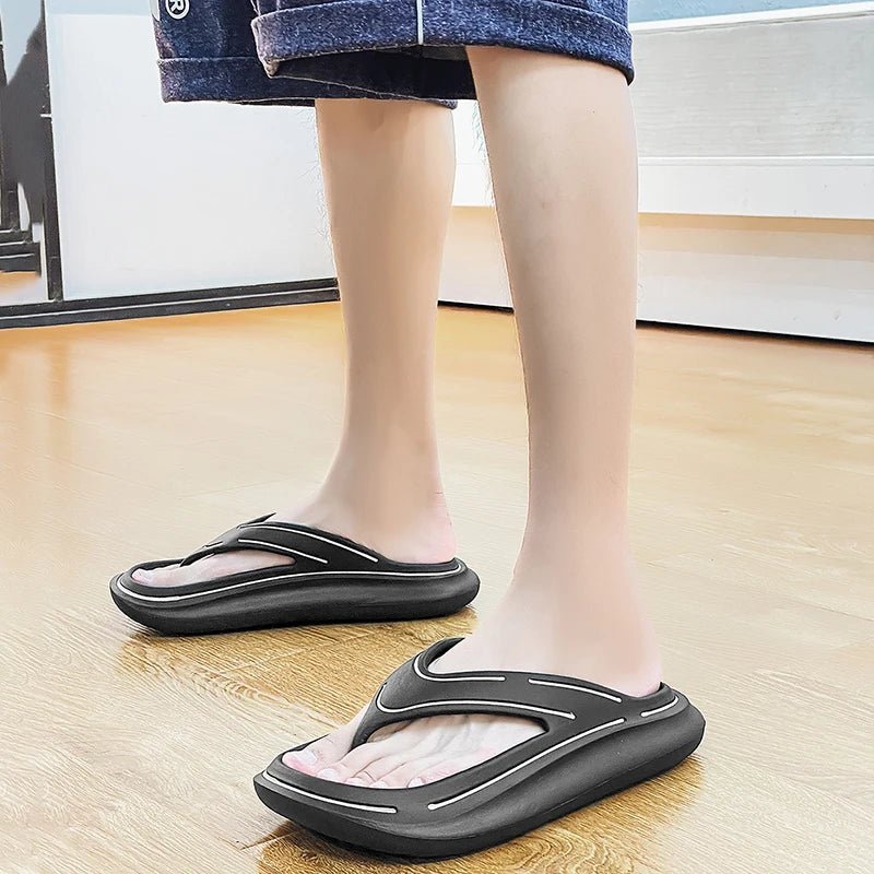 Dicke untere Tanga-Flip-Flops für den Außenbereich