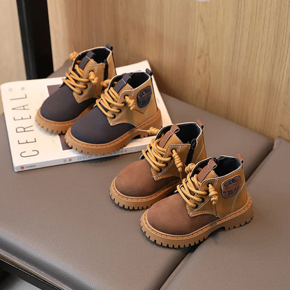 Baby Boys Girls Soft Non-slip Short Ankle Snow Boots