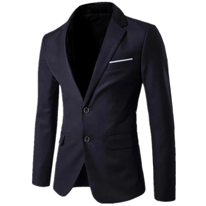 Blazer de costume d'affaires de haute qualité pour hommes - 9 couleurs