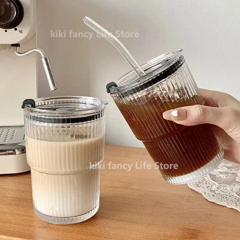 Ensemble de tasses en verre sans plomb de 450 ml