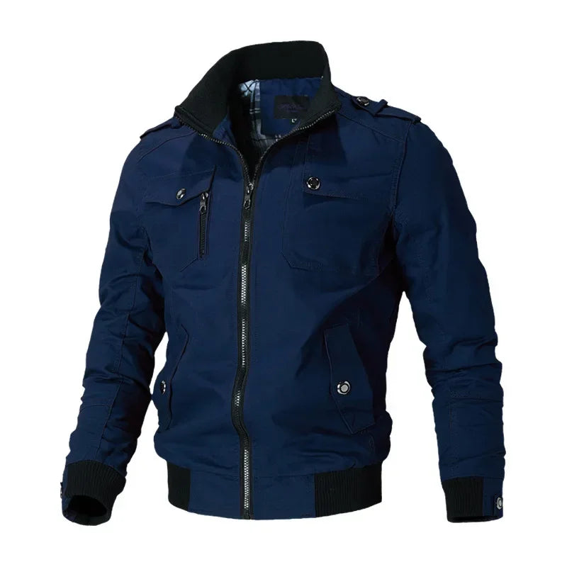 Veste de camping coupe-vent MA-1 Cargo pour homme