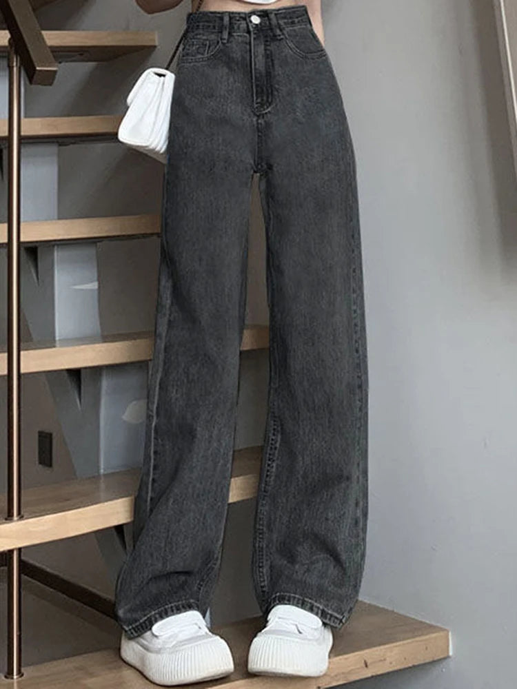 Women's High-Waisted Y2K Jeans