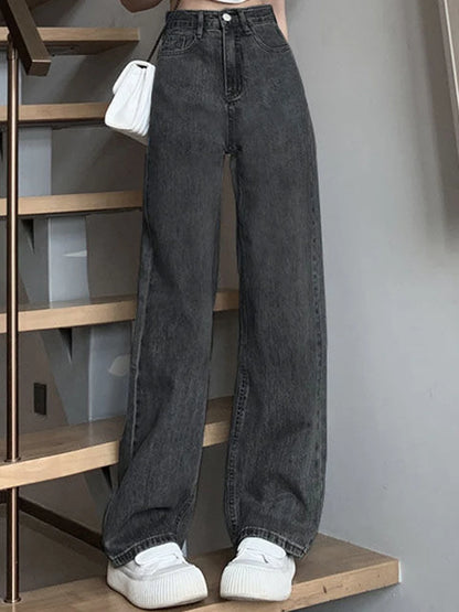 Women's High-Waisted Y2K Jeans