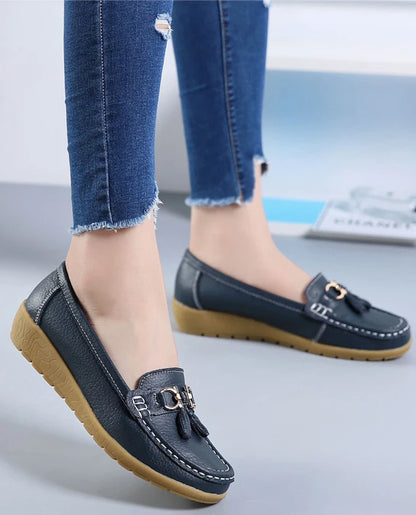 Mocassins décontractés à enfiler pour femmes