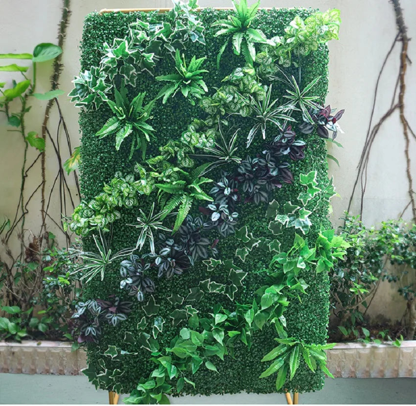 Artificial Palm Leaves Wall Decor Garden Decoration