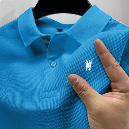 High-End Summer Polo Shirt for Men