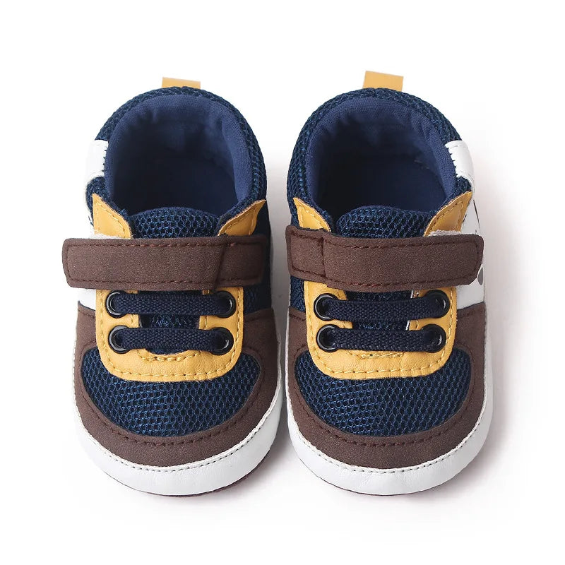 Newborn Boy Shoes Soft Sole Walkers