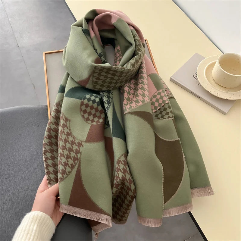 Luxury Cashmere Winter Scarf for Women