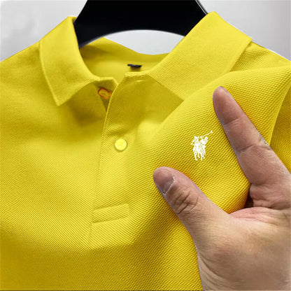 High-End Summer Polo Shirt for Men