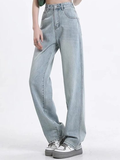Women's High-Waisted Y2K Jeans