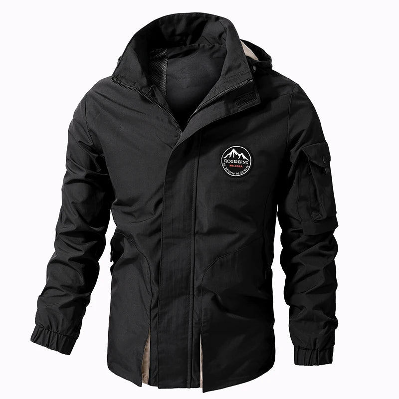 Men's Waterproof Hooded Outdoor Jacket