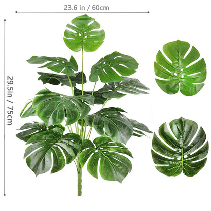 110cm Artificial Monstera Palm Tree Home Decor