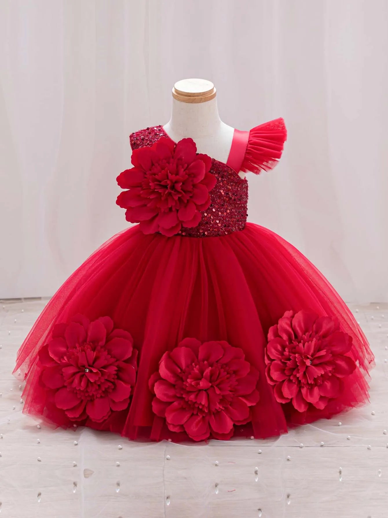 Girl's Sleeveless Ball Gown  Princess Dress