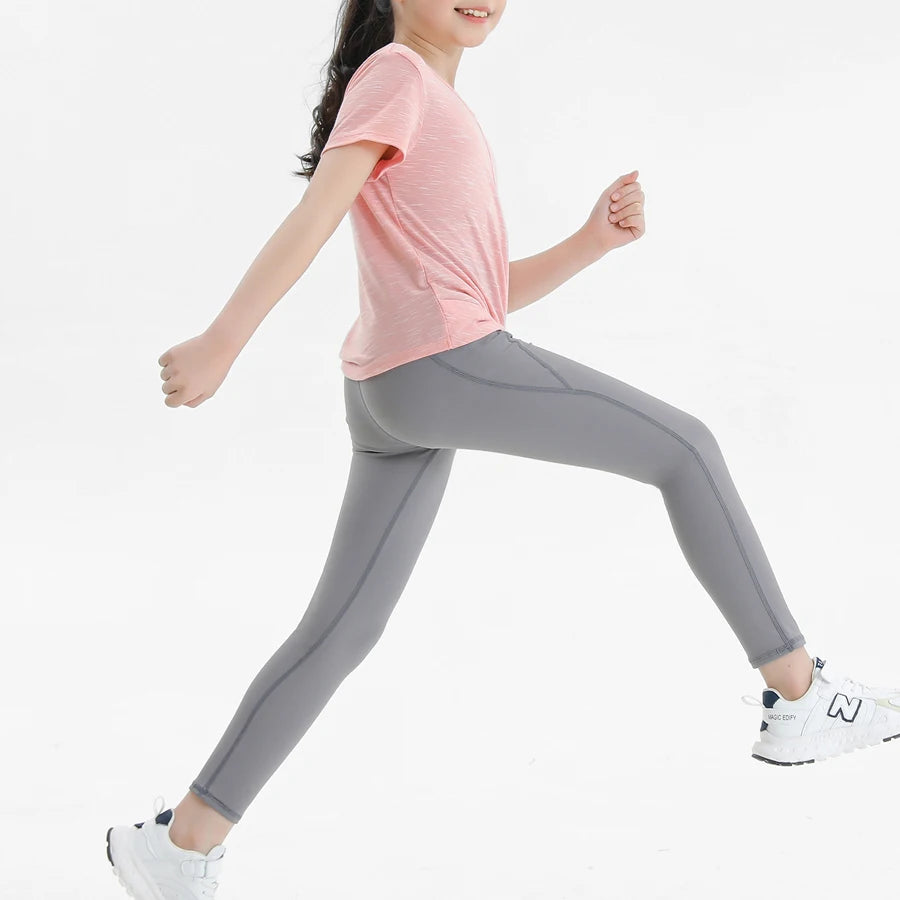 Stylish Girls' Leggings for Active Fun