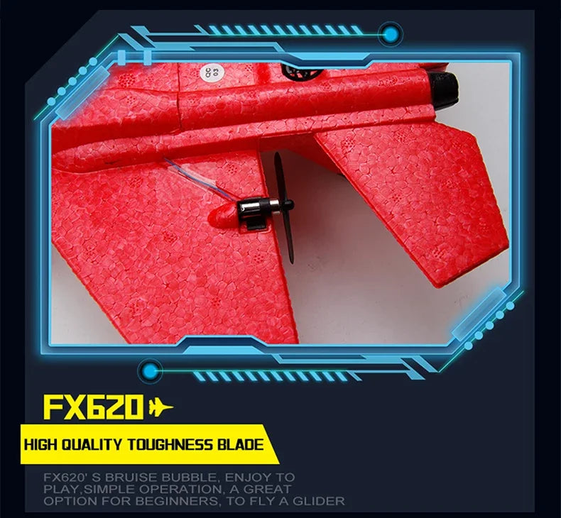 Flashing Lights FX620 RC Fixed-Wing Night Airplane