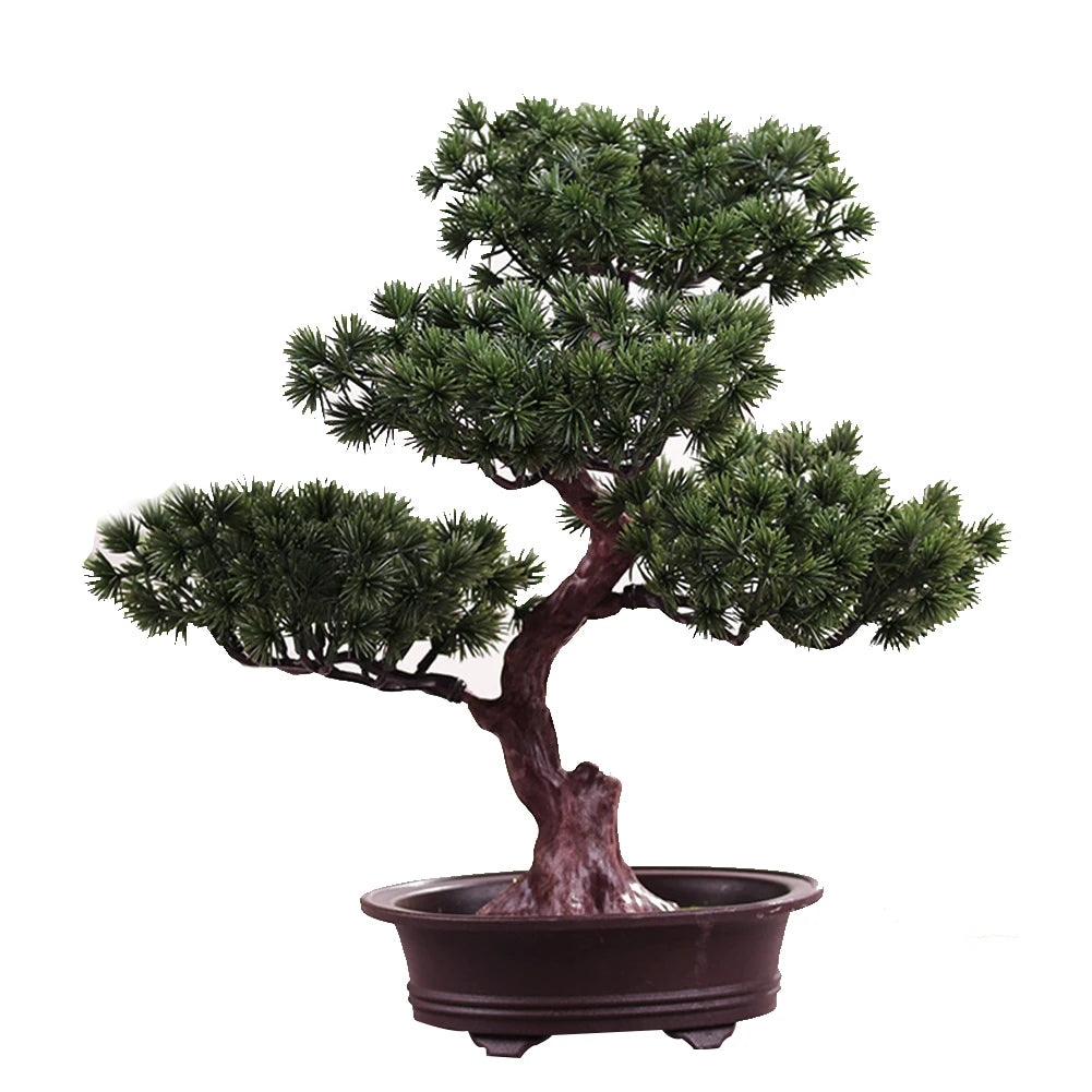 Artificial Pine Tree Potted Plant for Home and Office Decor