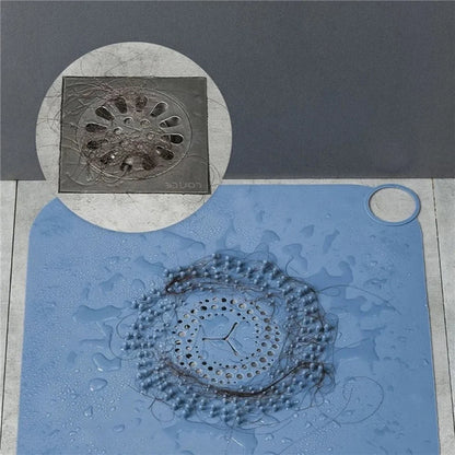 Silicone Hair Catcher and Drain Cover for Shower and Sink