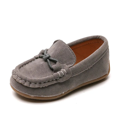 Boys Spring Autumn Loafers Soft PU Leather Slip-on Shoes