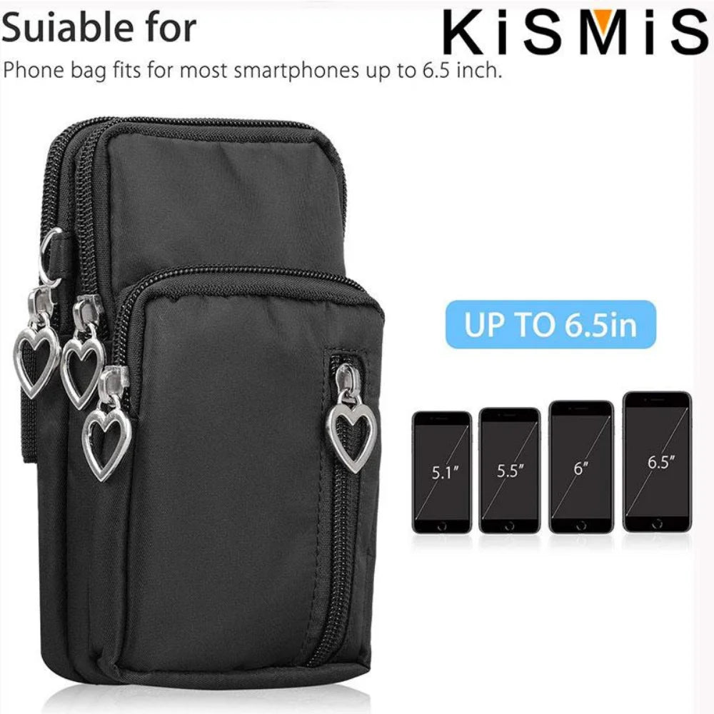 Stylish Handbag with Phone Pocket & Waterproof Arm Band