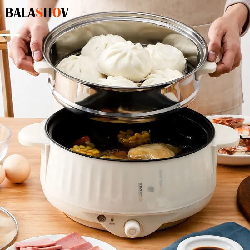 Single/Double Layer Non-Stick Electric Cooker