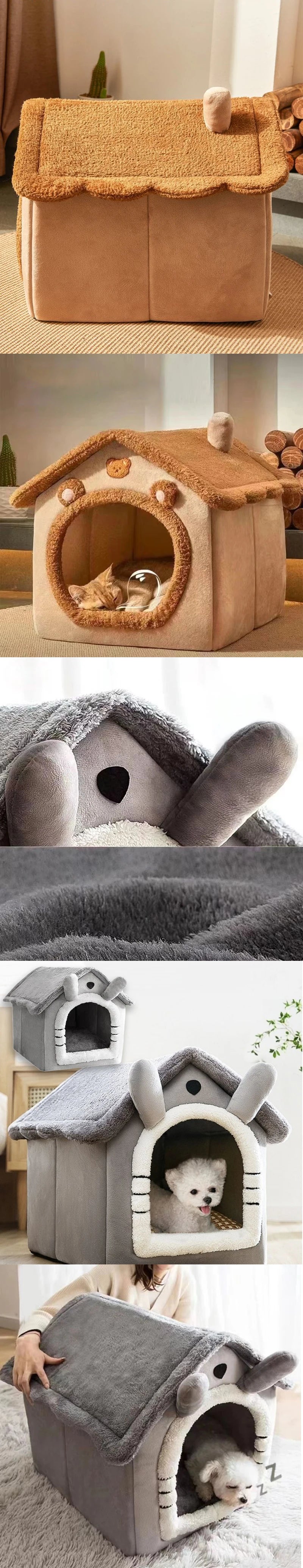 Zusammenklappbares Haustier-Schlafbett