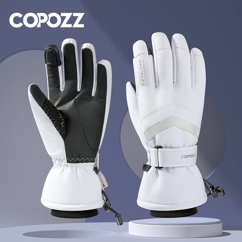 COPOZZ Winter Ski Gloves – Windproof & Waterproof