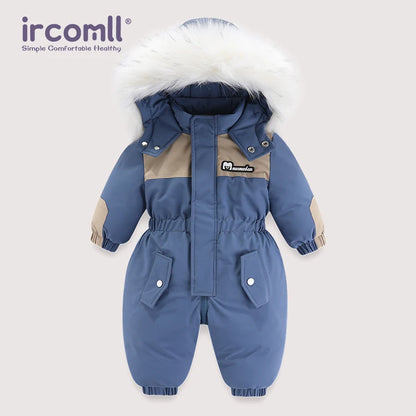 30°C Winter Baby Ski Suit Jumpsuit