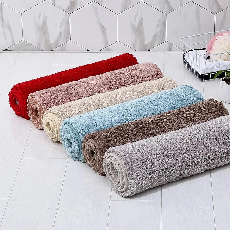 Soft Comfortable Thick Water Absorption Anti-Slip Floor Mat - Bathroom Floor Rug