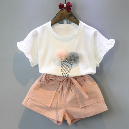 Melario Cotton Girls Dress - Kids Summer Clothes