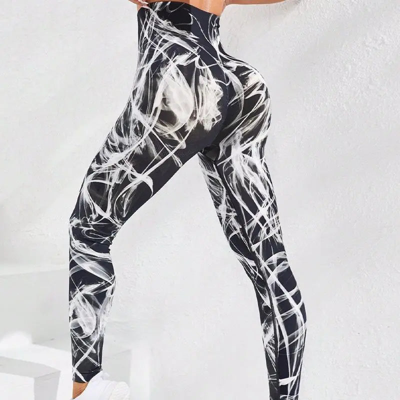 Seamless High Waisted Leggings and Top Set