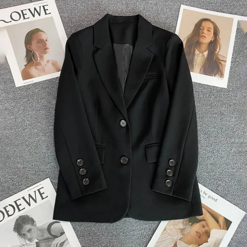 Blazer élégant pour femme de bureau printemps-été
