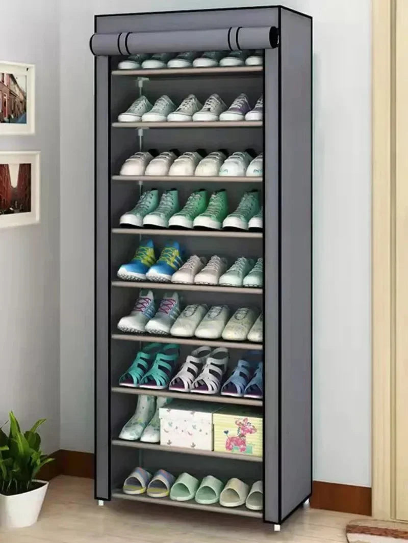 Armoire anti-poussière pour chaussures minimaliste